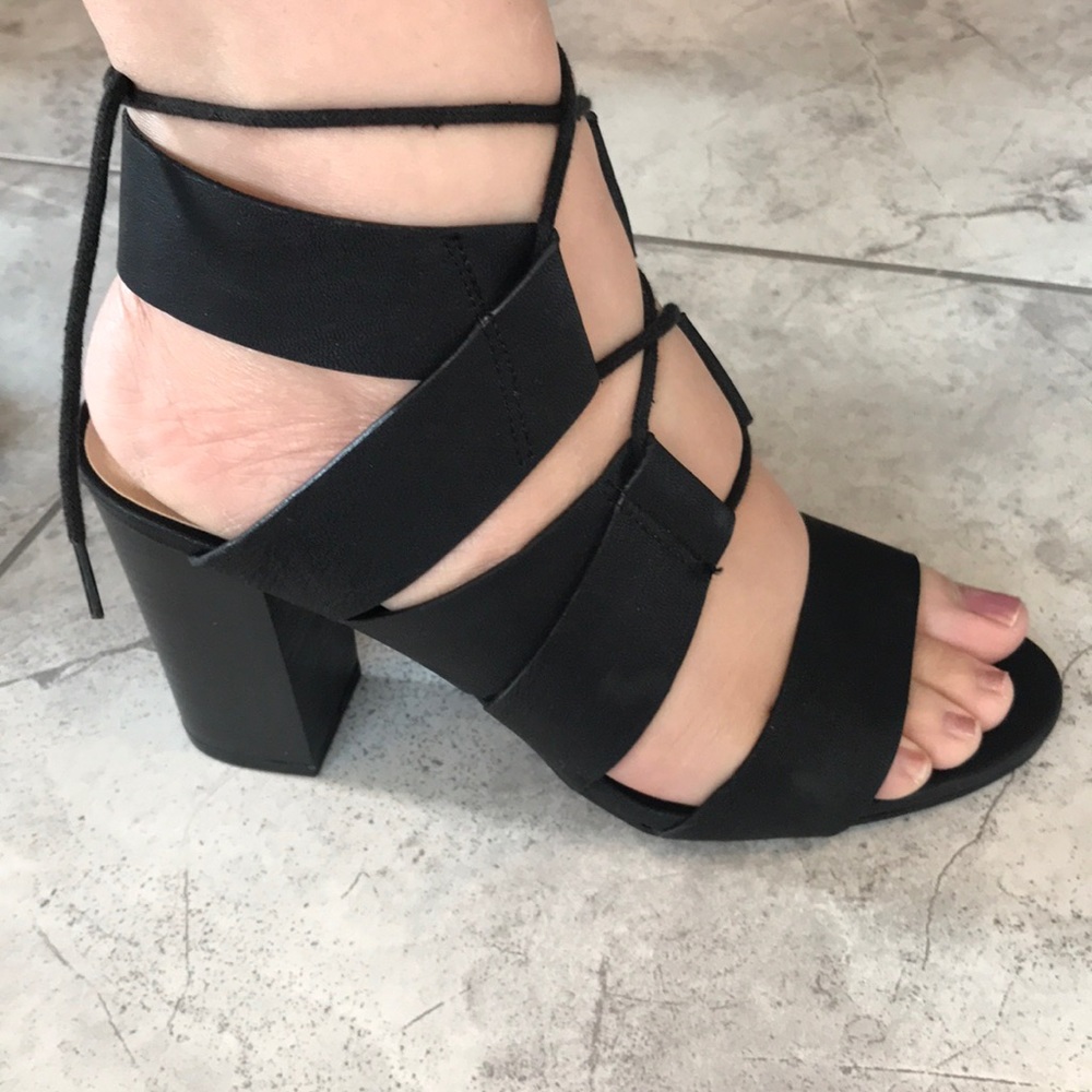 Black heels